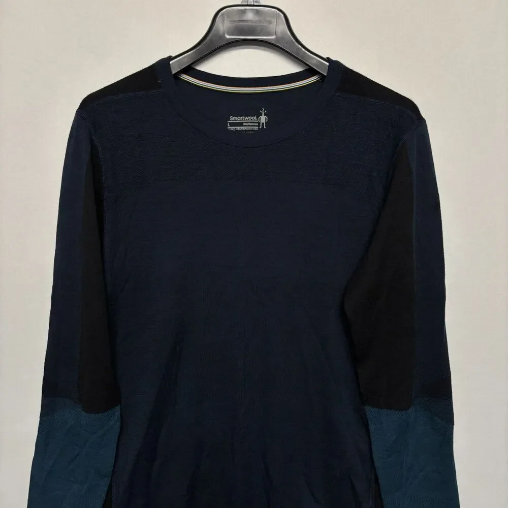 Smartwool Men Large Intraknit Thermal Merino Wool Base Layer Top FA23 C132 -25